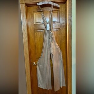 Gold jumpsuit new with tags